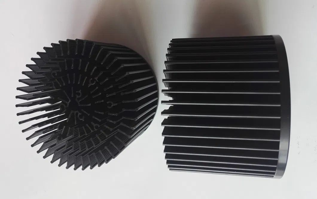 Aluminum Cold Forged LED Heat Sink Radiator