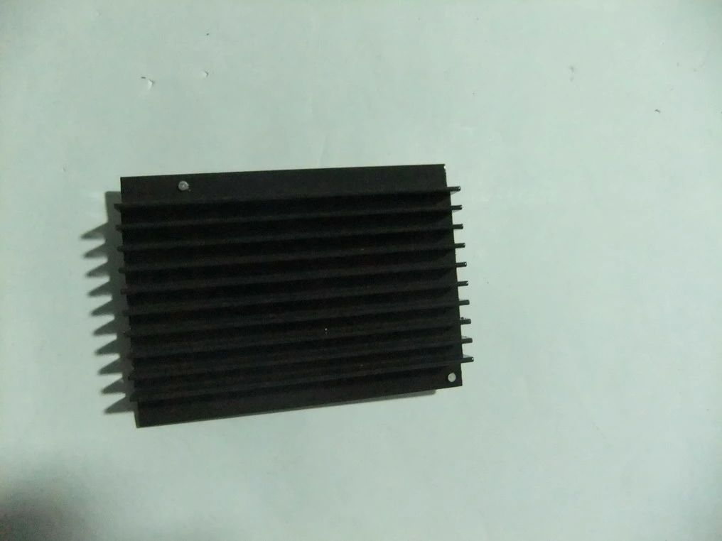 CNC Drilling Machining Aluminum Extruded Heat Sinks Electronic Products Thermal Solution Radiator Aluminum Heat Sinks with Anodizing Plating