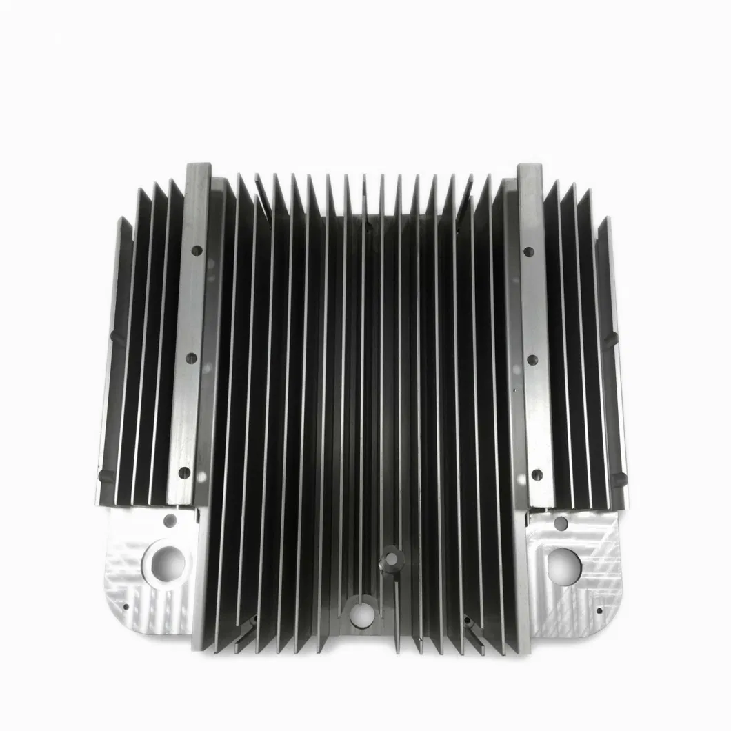 Factory Supply Extrusion Aluminum Machining Street Lamp Heat Sink for High Power LED Light Street Light Cooling Housing