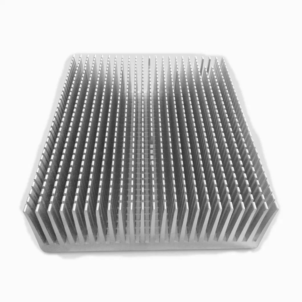 High Quality Industrial Large Aluminum Copper Machining High Power Industry Products Heat Sink with Smooth Contact Flat Surface