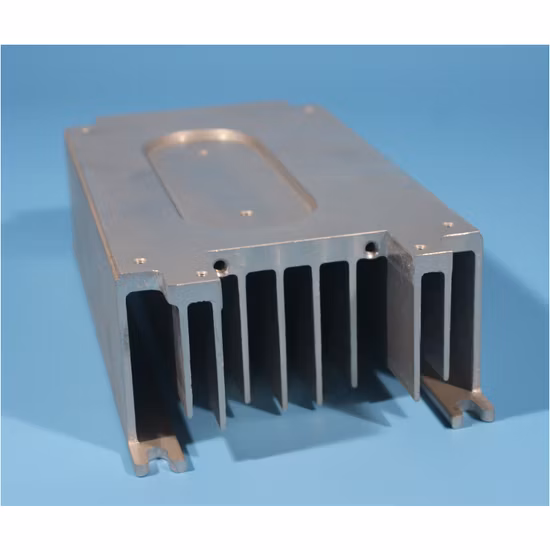カスタムヒートシンク 押出アルミニウムプロファイルヒートシンクを備えたダイカストヒートシンク